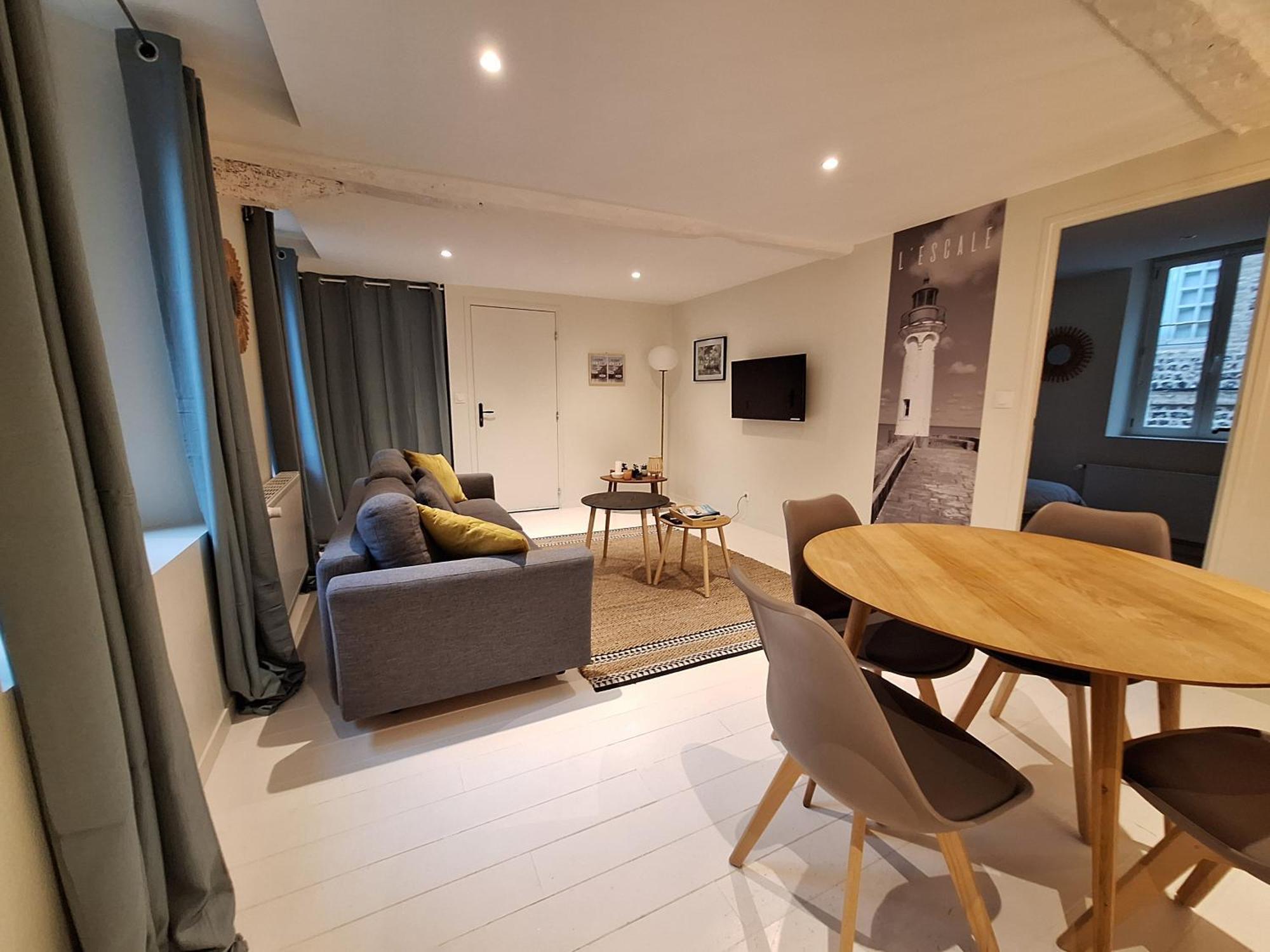 סן-ולרי-אן-קו Tres Bel Appartement Au Pied Du Port L'Albatre מראה חיצוני תמונה